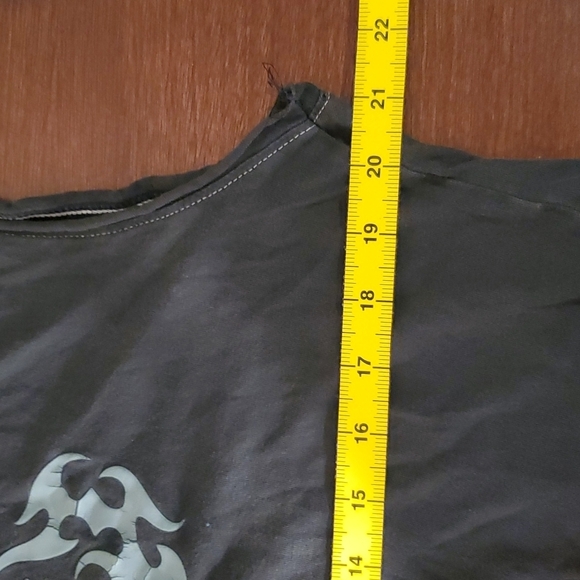 Corona VTG large sleeveless cut neck gray shirt - Picture 4 of 10